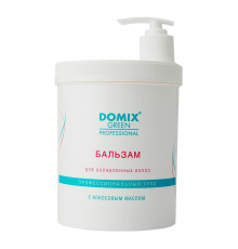 Domix Green Professional Бальзам для ослабленных волос с кокосовым маслом, 1000 мл