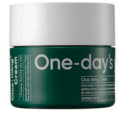 One-day's you Крем для лица с экстрактом центеллы / Cica:ming Cream, 50 мл