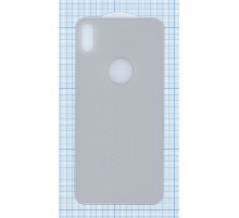 Защитное заднее стекло для iPhone XS Max белое