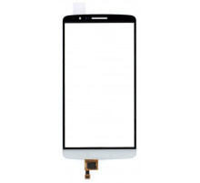 Сенсорное стекло (тачскрин) для LG G3 D855 черное с белым