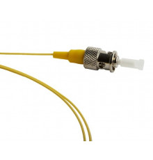 FPT-B9-9-ST/UR-1M-LSZH-YL Пигтейл волоконно-оптический SM 9/125 (OS2), ST/UPC, 1 м, LSZH Hyperline