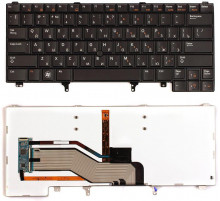 Клавиатура для ноутбука Dell Latitude E6220 E6320 E6420 E5420 E6230 с указателем с подсветкой