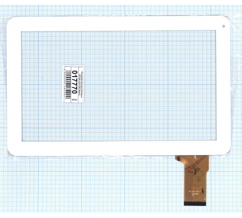 Сенсорное стекло (тачскрин) MF-595-101F-FPC белое