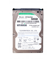 Жесткий диск HDD 2,5 500GB UTANIA MY502NS slim