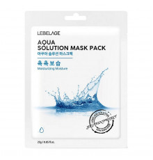 Lebelage Маска тканевая увлажняющая / Aqua Solution Mask Pack, 25 г