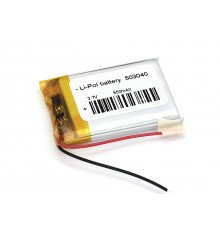 Аккумулятор Li-Pol (батарея) 5*30*40мм 2pin 3.7V/550mAh