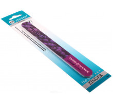 Zinger Пилка для ногтей абразивная прямая (с фруктовым запахом) / Classic SNS-06, 150/220 грит, фиолетовый