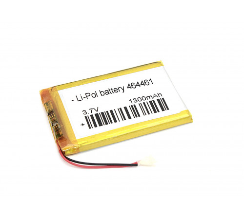 Аккумулятор Li-Pol (батарея) 4.6*44*61мм 2pin 3.7V/1300mAh