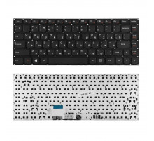 Клавиатура для ноутбука Lenovo Yoga 2 13 700-14ISK, E31-70  Series. Плоский Enter. Черная, без рамки. PN: PK131382A10.