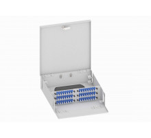 Кросс оптический, настенный, 96 LC/UPC адаптера, одномодовый, TopLAN, укомплектованный