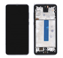 Дисплей (модуль) для Samsung Galaxy A73 SM-A736B в сборе с тачскрином и рамкой TFT белый