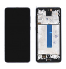 Дисплей (модуль) для Samsung Galaxy A73 SM-A736B в сборе с тачскрином и рамкой TFT белый