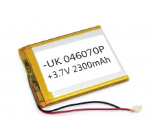 Аккумулятор Li-Pol (батарея) 4*60*70мм 2pin 3.7V/2300mAh