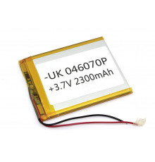 Аккумулятор Li-Pol (батарея) 4*60*70мм 2pin 3.7V/2300mAh