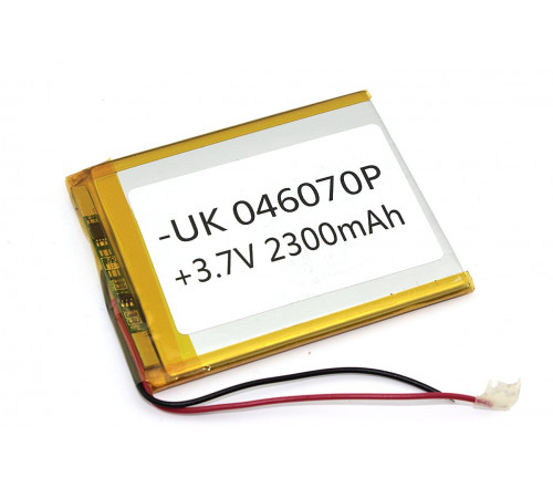 Аккумулятор Li-Pol (батарея) 4*60*70мм 2pin 3.7V/2300mAh