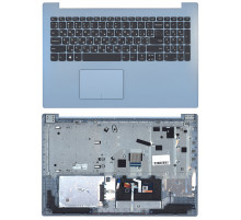 Клавиатура для Lenovo IdeaPad 320-15 топкейс голубой