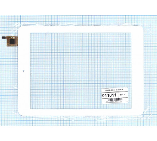 Сенсорное стекло (тачскрин) QSD E-C8015-01 белое