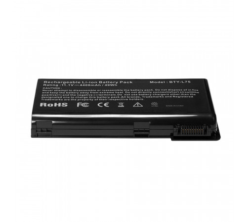 Аккумулятор для ноутбука MSI MegaBook CX620, A6200, MS-1683, MS-1731 Series. 11.1V 4400mAh PN: BTY-L75, MS-1682