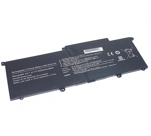 Аккумуляторная батарея для ноутбука Samsung 900X3C (AA-PBXN4AR) 7.4V 5200mAh OEM черная