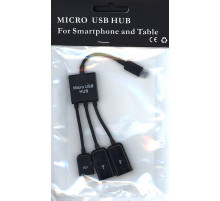 MICRO USB HUB MicroUSB - USB 2.0 OTG для планшетов и смартфонов