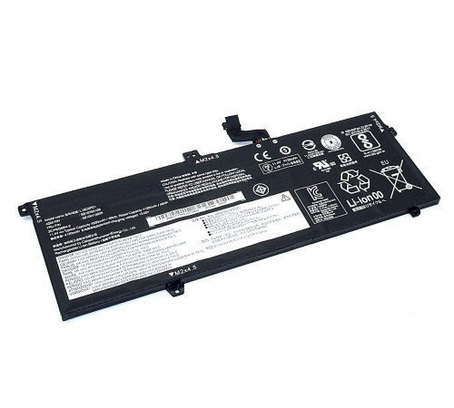 Аккумуляторная батарея для ноутбука Lenovo ThinkPad X395 (L18D6PD1) 11.46V 4190mAh