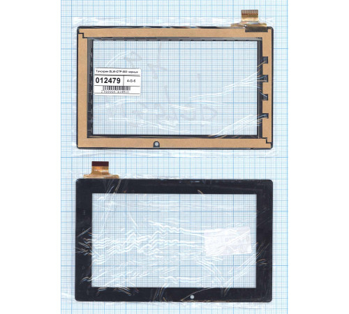Сенсорное стекло (тачскрин) DLW-CTP-003 черное