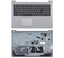 Клавиатура для Lenovo IdeaPad 320-15 топкейс серебро