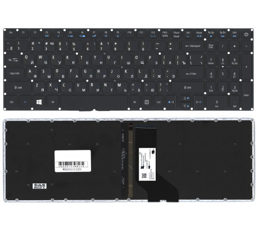 Клавиатура для ноутбука Acer Aspire 7 A717-72 черная