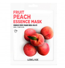 Lebelage Увлажняющая тканевая маска с персиком / Fruit Peach Essence Mask, 25 мл