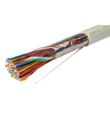 Cabeus UTP-50P-Cat.3-IN Кабель витая пара UTP (U/UTP), категория 3, 50 пар (24 AWG), одножильный (solid), PVC