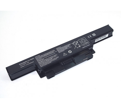 Аккумуляторная батарея для ноутбука Dell 1450 11.1V 4400mAh черная OEM