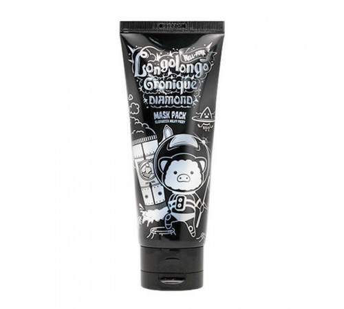 Elizavecca Плёночная маска для лица с алмазным порошком / Milky Piggy Hell-Pore Longolongo Gronique Diamond Mask Pack, 100 мл