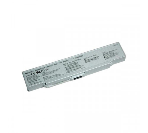 Аккумулятор для Sony VGN-AR, VGN-NR, VGN-SZ, BPS9, 5200mAh, 11.1V серебряный