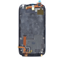 Дисплей для HTC Sensation XE Z715e G18 черный с рамкой