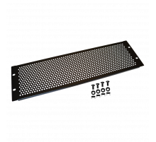 19" вентиляционная фальш-панель 3U, черная LAN-DC-VNP-3U