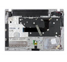 Клавиатура для ноутбука Samsung Q330, QX310, P330, SF310 черная, верхняя панель в сборе