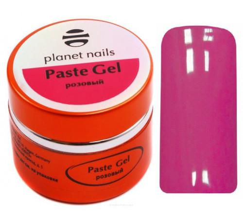 Planet Nails Гель-паста Розовая, 5 мл