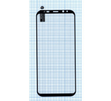 Защитное стекло 3D для Samsung G955F (S8+) черное