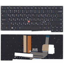 Клавиатура для ноутбука Lenovo ThinkPad S431 S3-S431 S440 S3-S440 черная с подсветкой