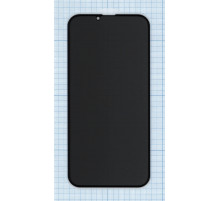 Защитное стекло Privacy Анти-шпион для Apple iPhone 13 Pro Max черное