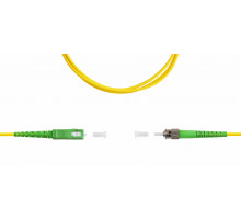 Патч-корд оптический TopLan, симплексный, SC/APC-ST/APC, SM 9/125, 4 м, LSZH