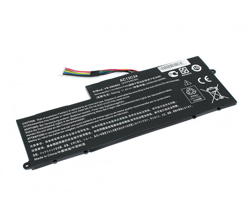 Аккумуляторная батарея для ноутбука Acer Aspire E3-112 (AC13C34) 11.4V 2200mAh OEM