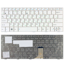 Клавиатура для ноутбука Asus Eee PC 1005HA 1008HA 1001HA 1001px белая