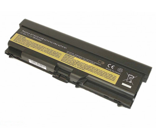 Аккумулятор для Lenovo (42T4235) ThinkPad T430, T420, L430, T520, L520, T530, SL510, W530, 7800mAh, 10.8-11.1V, OEM