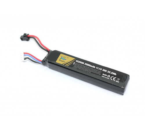 Аккумулятор Li-Pol 11.1v 452096 2000mah разъем SM