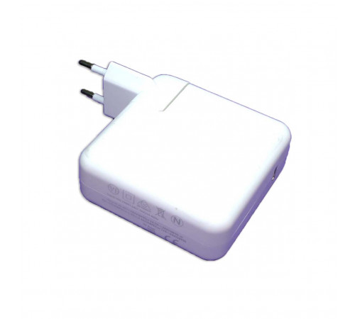 Блок питания (сетевой адаптер) для ноутбуков Apple A1718 61W USB Type-C 20.3V 3A OEM