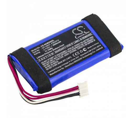 Аккумуляторная батарея CameronSino CS-HKM200SL для Harman/Kardon Onyx Min 3.7V 3000mAh 11.10Wh