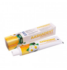 Aasha Herbals Зубная паста ромашка и мята, 100 г