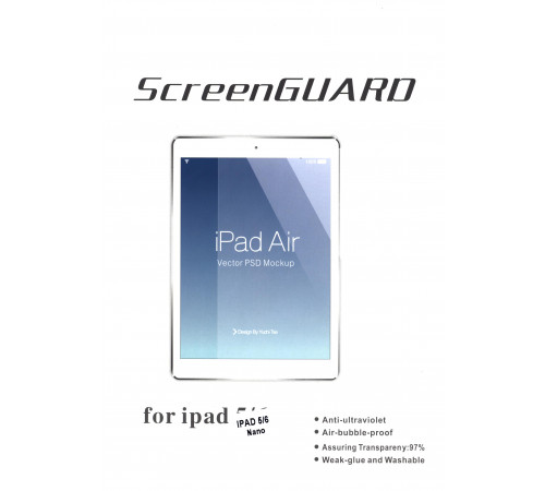 Защитная пленка iPad 5