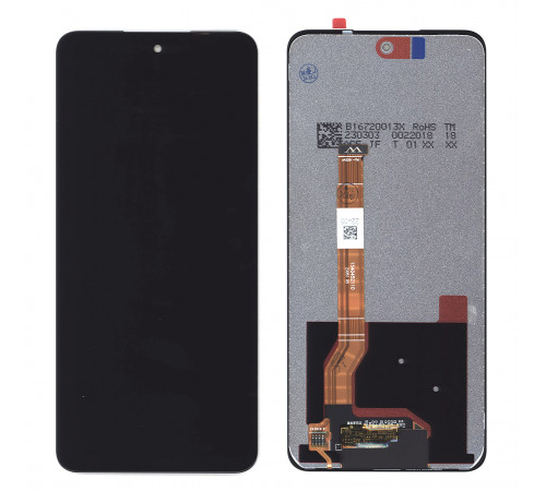 Дисплей для Realme C55 RMX3710, C67 RMX3890, Oneplus Nord CE3 Lite 5G с тачскрином черный orig lcd